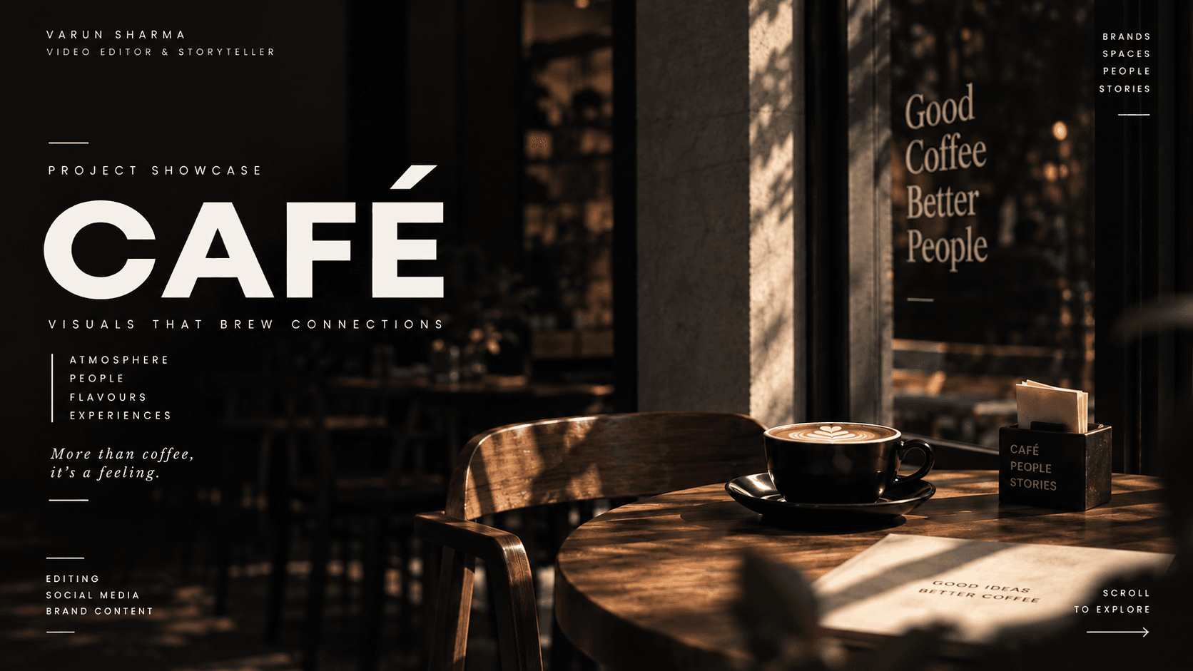 Cafe & Culinary Stories